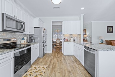 This recently constructed home built in 2020 was built with on Pine Hills Golf and Country Club in Georgia - for sale on GolfHomes.com, golf home, golf lot