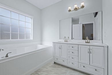 This recently constructed home built in 2020 was built with on Pine Hills Golf and Country Club in Georgia - for sale on GolfHomes.com, golf home, golf lot