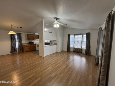 This Spacious 2Bed 2Bath+Den/Office Has been Freshly Painted on Coyote Lakes Golf Club in Arizona - for sale on GolfHomes.com, golf home, golf lot