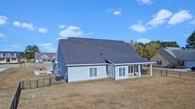 This recently constructed home built in 2020 was built with on Pine Hills Golf and Country Club in Georgia - for sale on GolfHomes.com, golf home, golf lot