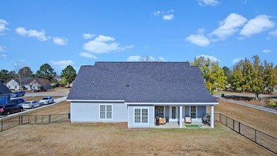 This recently constructed home built in 2020 was built with on Pine Hills Golf and Country Club in Georgia - for sale on GolfHomes.com, golf home, golf lot