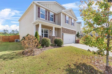 Wait until you see the fenced in backyard with patio and on Cobblestone Park Golf Club in South Carolina - for sale on GolfHomes.com, golf home, golf lot