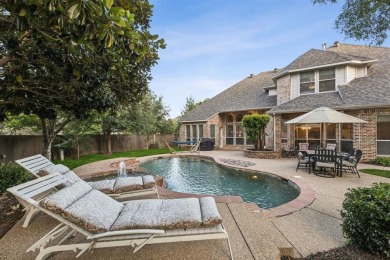 Welcome to an exquisite Conn-Anderson custom-built residence on Timarron Country Club in Texas - for sale on GolfHomes.com, golf home, golf lot