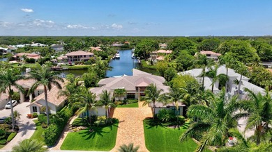 Welcome to waterfront living, in prestigious Frenchman's Creek on Frenchmans Creek Country Club in Florida - for sale on GolfHomes.com, golf home, golf lot