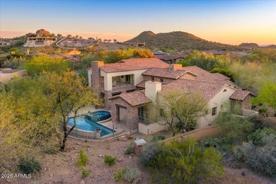 Spectacular views set the stage for this meticulously maintained on Superstition Mountain Club - Lost Gold in Arizona - for sale on GolfHomes.com, golf home, golf lot