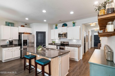 Enjoy space, privacy & upgrades in this gorgeous single story on Lennon Hills Golf Course in North Carolina - for sale on GolfHomes.com, golf home, golf lot