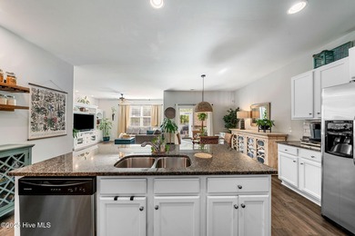 Enjoy space, privacy & upgrades in this gorgeous single story on Lennon Hills Golf Course in North Carolina - for sale on GolfHomes.com, golf home, golf lot