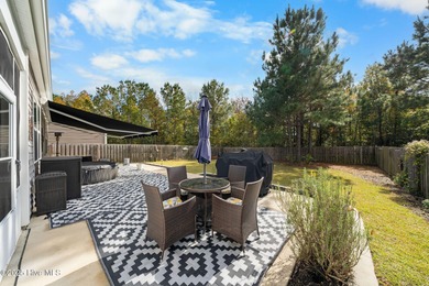 Enjoy space, privacy & upgrades in this gorgeous single story on Lennon Hills Golf Course in North Carolina - for sale on GolfHomes.com, golf home, golf lot