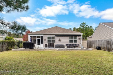 Enjoy space, privacy & upgrades in this gorgeous single story on Lennon Hills Golf Course in North Carolina - for sale on GolfHomes.com, golf home, golf lot