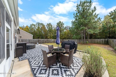 Enjoy space, privacy & upgrades in this gorgeous single story on Lennon Hills Golf Course in North Carolina - for sale on GolfHomes.com, golf home, golf lot