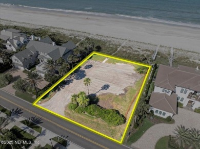 A rare and extraordinary opportunity awaits on the oceanfront in on Ponte Vedra Inn and Club - Ocean in Florida - for sale on GolfHomes.com, golf home, golf lot