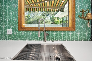 Fantastic mid-century with spectacular contemporary designer on Oceanside Country Club in Florida - for sale on GolfHomes.com, golf home, golf lot