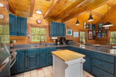Escape to 'Rustic Refuge', a charming LOG CHALET nestled within on Alpine Lake Resort in West Virginia - for sale on GolfHomes.com, golf home, golf lot