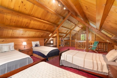 Escape to 'Rustic Refuge', a charming LOG CHALET nestled within on Alpine Lake Resort in West Virginia - for sale on GolfHomes.com, golf home, golf lot