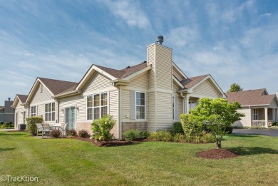 Welcome home to this charming Whitney model home in Carillon on Carillon Lakes 3 Hole Course in Illinois - for sale on GolfHomes.com, golf home, golf lot