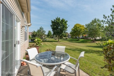 Welcome home to this charming Whitney model home in Carillon on Carillon Lakes 3 Hole Course in Illinois - for sale on GolfHomes.com, golf home, golf lot