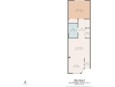 Bright & Clean first-floor 1-bedroom, 1-bathroom Century Village on Flamingo Lakes Country Club in Florida - for sale on GolfHomes.com, golf home, golf lot