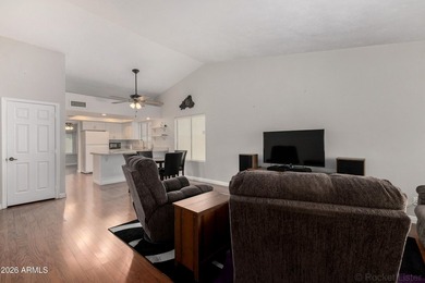 Charming 1409 sq ft twin home located in Camino Del Rey 55+ on Sunland Village Golf Club in Arizona - for sale on GolfHomes.com, golf home, golf lot