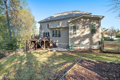 Located on a cul-de-sac street in Wake Forest's desirable on Heritage Golf Club in North Carolina - for sale on GolfHomes.com, golf home, golf lot