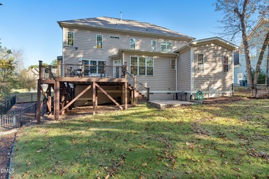 Located on a cul-de-sac street in Wake Forest's desirable on Heritage Golf Club in North Carolina - for sale on GolfHomes.com, golf home, golf lot