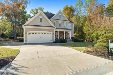 Located on a cul-de-sac street in Wake Forest's desirable on Heritage Golf Club in North Carolina - for sale on GolfHomes.com, golf home, golf lot