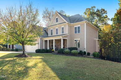 Located on a cul-de-sac street in Wake Forest's desirable on Heritage Golf Club in North Carolina - for sale on GolfHomes.com, golf home, golf lot