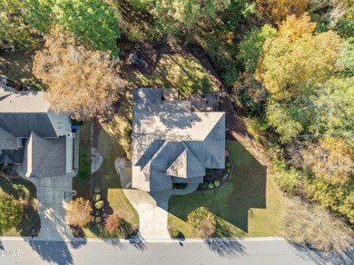 Located on a cul-de-sac street in Wake Forest's desirable on Heritage Golf Club in North Carolina - for sale on GolfHomes.com, golf home, golf lot