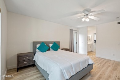Wake up to sparkling pool views and enjoy resort-style living at on Arizona Biltmore Golf and Country Club in Arizona - for sale on GolfHomes.com, golf home, golf lot