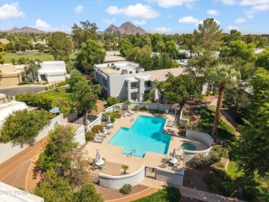 Wake up to sparkling pool views and enjoy resort-style living at on Arizona Biltmore Golf and Country Club in Arizona - for sale on GolfHomes.com, golf home, golf lot