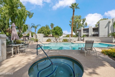 Wake up to sparkling pool views and enjoy resort-style living at on Arizona Biltmore Golf and Country Club in Arizona - for sale on GolfHomes.com, golf home, golf lot
