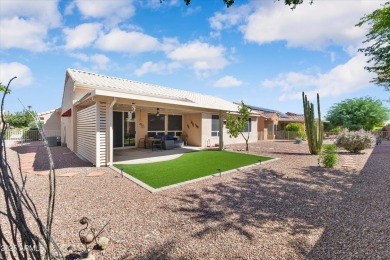 Discover this charming Flagstaff model in a peaceful area of Sun on Desert Trails in Arizona - for sale on GolfHomes.com, golf home, golf lot