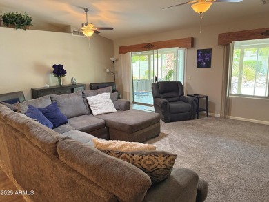 Popular Palmera model with 2 beds, 2 baths + large den! Open on Oakwood Golf Club  in Arizona - for sale on GolfHomes.com, golf home, golf lot