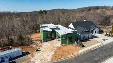 This newly constructed luxury home in the prestigious Blessings on Blessings Golf Club in Arkansas - for sale on GolfHomes.com, golf home, golf lot