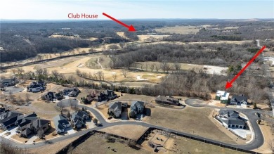 This newly constructed luxury home in the prestigious Blessings on Blessings Golf Club in Arkansas - for sale on GolfHomes.com, golf home, golf lot