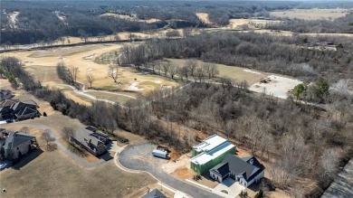 This newly constructed luxury home in the prestigious Blessings on Blessings Golf Club in Arkansas - for sale on GolfHomes.com, golf home, golf lot