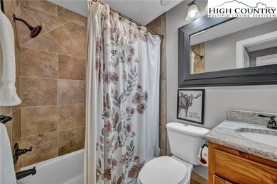 Experience mountain living at its finest in this fully renovated on Sugar Mountain Golf Course in North Carolina - for sale on GolfHomes.com, golf home, golf lot