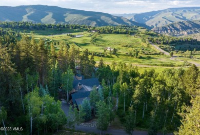 This elegant residence located just inside the Ranch gate on Club At Cordillera Mountain Course in Colorado - for sale on GolfHomes.com, golf home, golf lot