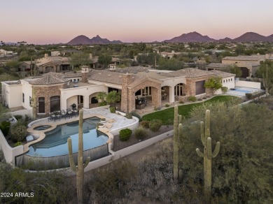 Golf course living in North Scottsdale! This exceptional custom on Grayhawk Golf Club  in Arizona - for sale on GolfHomes.com, golf home, golf lot