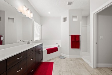 Step into this gorgeous, nearly new home, where style meets on Sunbrook Golf Course in Utah - for sale on GolfHomes.com, golf home, golf lot