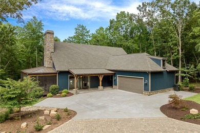 Offered fully furnished and move-in ready, this 3,700 sq ft on The Cliffs At Keowee Springs in South Carolina - for sale on GolfHomes.com, golf home, golf lot