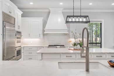 Welcome home to a beautifully revived waterfront estate in gated on Pinnacle Golf and Boat Club in Texas - for sale on GolfHomes.com, golf home, golf lot