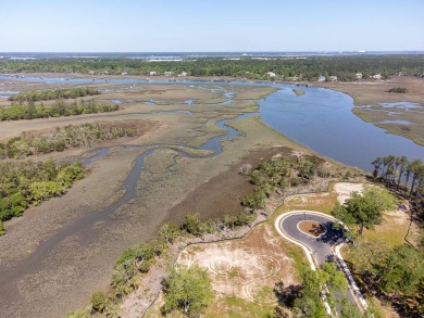 Stunning sunsets with 180-degree creek and marsh views from the on Daniel Island Club in South Carolina - for sale on GolfHomes.com, golf home, golf lot