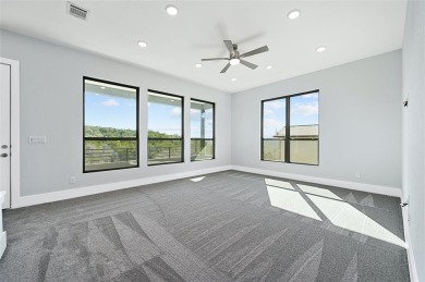 This stunning contemporary new construction offers a on Yaupon Golf Course Lakeway in Texas - for sale on GolfHomes.com, golf home, golf lot