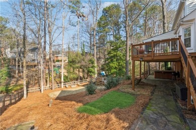 Tucked away on a quiet cul-de-sac, this beautifully updated on Horseshoe Bend Country Club in Georgia - for sale on GolfHomes.com, golf home, golf lot