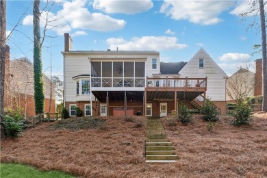 Tucked away on a quiet cul-de-sac, this beautifully updated on Horseshoe Bend Country Club in Georgia - for sale on GolfHomes.com, golf home, golf lot