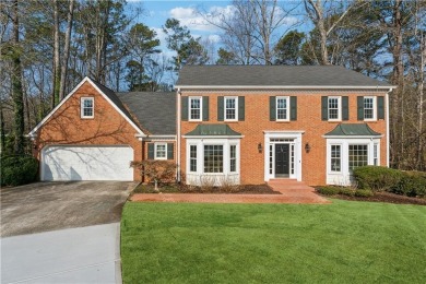 Tucked away on a quiet cul-de-sac, this beautifully updated on Horseshoe Bend Country Club in Georgia - for sale on GolfHomes.com, golf home, golf lot