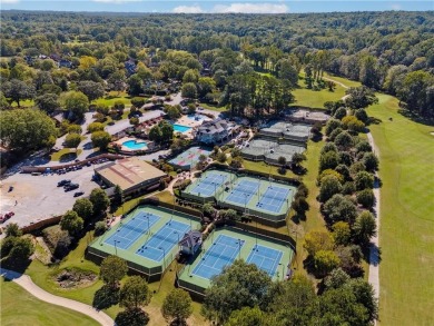 Tucked away on a quiet cul-de-sac, this beautifully updated on Horseshoe Bend Country Club in Georgia - for sale on GolfHomes.com, golf home, golf lot