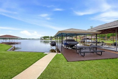 Discover elevated lakefront living in this exceptional custom on Lake Kiowa Golf Course in Texas - for sale on GolfHomes.com, golf home, golf lot