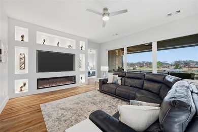 Discover elevated lakefront living in this exceptional custom on Lake Kiowa Golf Course in Texas - for sale on GolfHomes.com, golf home, golf lot