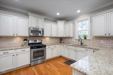 Curb appeal, an open layout, generous sized rooms, walk-in on Heritage Golf Club in North Carolina - for sale on GolfHomes.com, golf home, golf lot